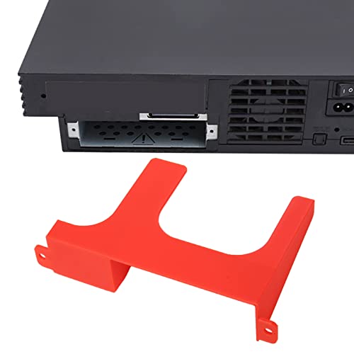 Image of Hard Drive Spacer,2.5inch Hard Disk Bracket,3D Printing Hard Disk Stand Holder Game Console Gaming Accessories for PS2 SCPH 30000 SCPH 50000 Console (Red)