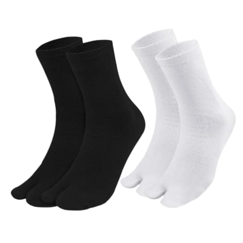 HAPINARY Silicone Toe Separated Socks Non-skid Toe Socks for Women Foot Alignment Socks