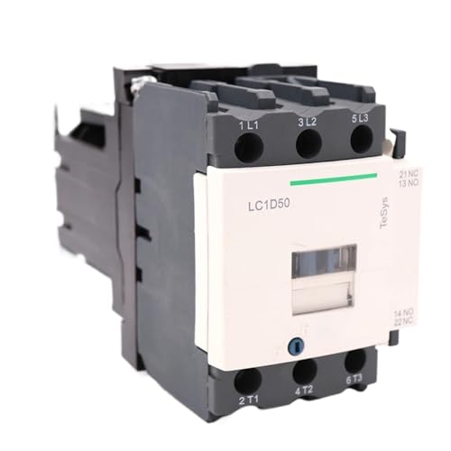 Contacteur LC1D50ND Schneider tripolaire 50A avec bobine 60V DC 3NO