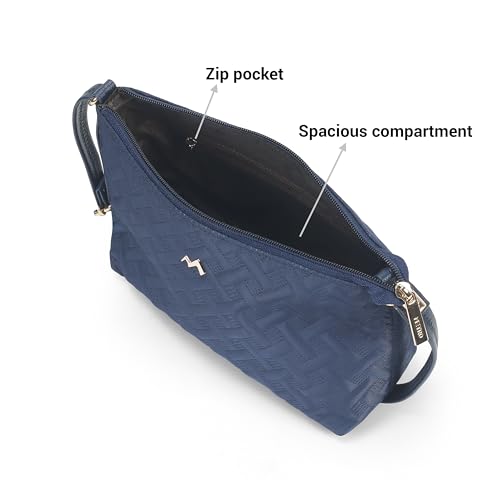Image of Metro Women Casual Fabric Soft Body Zipper closure Quilted Sling Bag