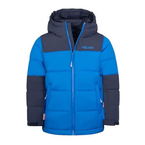Trollkids Kids Narvik Jacket PRO 140, medium Blue/Navy