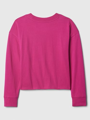 Image of Gap Girls' Long Sleeve Elevated Graphic