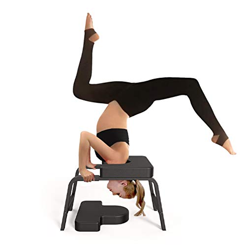 YouTen Yoga Headstand Bench Feet Up Inversion Chair for Home Gym, Blance Training & Build Up Body, Y YouTen Yoga Headstand Bench Feet Up Inversion Chair for Home Gym, Blance Training & Build Up Body, Y
