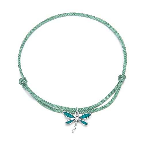 Bijoux en argent sterling 925 de prestige et bracelet en corde tressée main