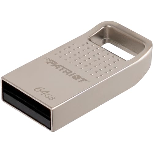 Patriot Memory Clé USB Tab200 Argenté 64 Go : Vitesse Transfert Flash