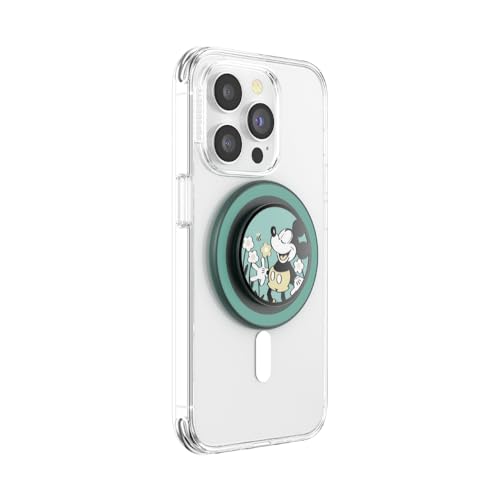 PopGrip para MagSafe PopSockets de Mickey Mouse Disney con esmalte floral 2