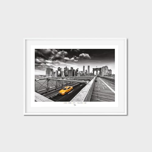 Poster Salon New-York decoration murale moderne style loft pour habiller les murs de la chambre