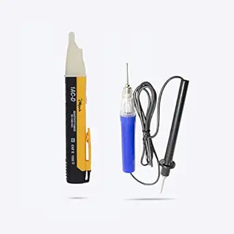 Hillgrove HGCM204M1 Electrical Non Contact Voltage Detector/Tester Pocket Pen 90-1000V with Continuty Tester