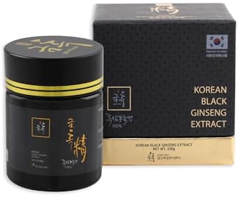 SAMSIDAE - Extrait de Ginseng Noir Coréen, Renforcé en Ginsénosid...