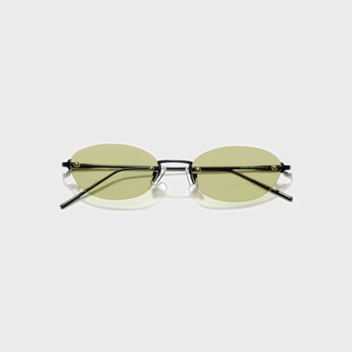 Image of SAM AND MARSHALL DUSK Sunglasses I Rimless I 400UV Protection I Metal Built I Oval Sunglass I Unisex