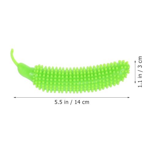 Image of balacoo 2pcs Cucumber Shape Dog Chew Toys Interactive Pet Plaything for Puppies and Fun for Mental Helps Reduce Destructive Behavior