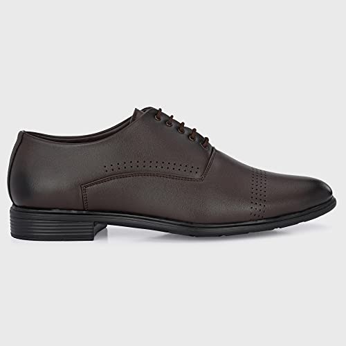 Image of Centrino Formal Shoe for Men | Soft Cushioned Insole for All-Day Comfort | Premium Craftsmanship & Durable Build |Stylish & Elegant Design | Perfect for Office, Business Casual & Formal Attire (2824)