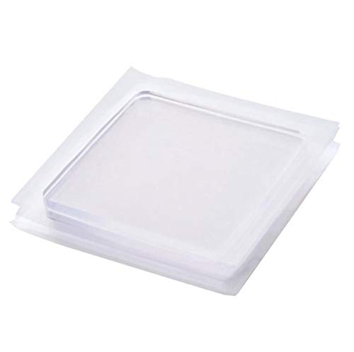 Preisvergleich Produktbild Quadratische Dämpfer-Pads, für Waschmaschinen, Trockner, Haushaltsgeräte, Kühlschrank, Tisch, Stuhl, Bodenschutz, 4 Stück