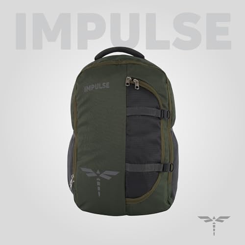 Image of Impulse IMP Omega 45L Laptop Backpack /Office Bag /School Bag /College Bag /Business Bag /Travel Backpack Water Resistant Fits Up to 16 Inch Laptop with 1 Year Warranty