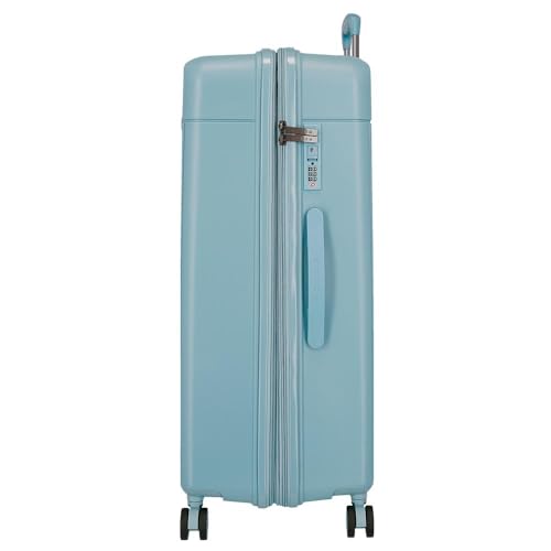 Jeu de valises bleues Movom rigides en polypropylène extensible 180L