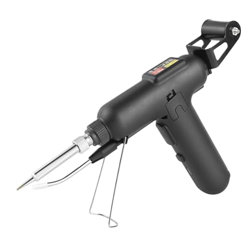 Soldador Alimentación Automática - Pistola Soldar Eléctrica 80W | Herramienta Mano Cable, Placa Circuito, Reparación Electrónica, Estaño Continuo, Velocidad Ajustable, Temperatura Controlada, Uso Prof