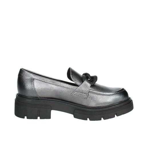 Image of MARCO TOZZI Women's Elegant Vegan Loafer with Heel