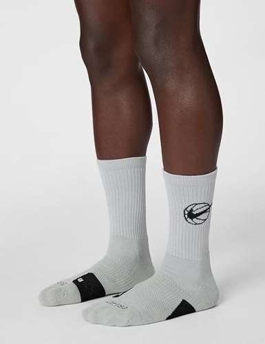 Nike Unisex Adult Everyday Crew Basketball Socks (3 Pair)2