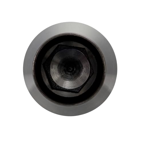 Image of RISON Titanium Bolts Ti Bolt M5*0.8 * 16 Hex Tapered Socket Head 5Pcs Black Titanium Hex Tapered Head Bolt Screw for Bike stem