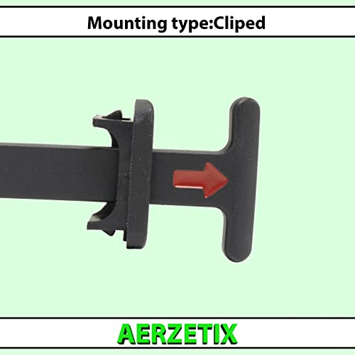AERZETIX - C65442 - Griff, Motorhaubenentriegelung - länge 146 mm - aus glasfaserverstärktem kunststoff - kompatibel mit Vw 3B0 823 593D, 3B0823593D01C