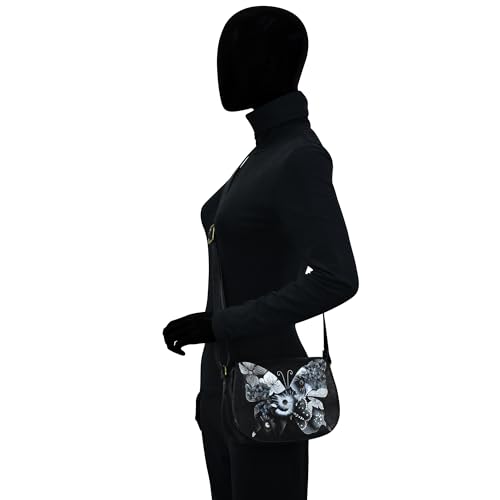 Image of Anna by Anuschka Women's Crossbody Saddle Bag