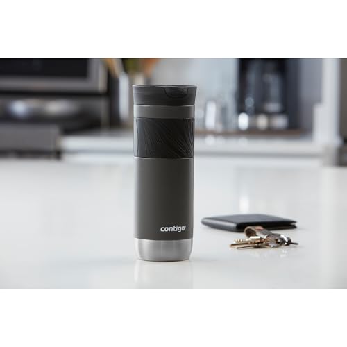 Image of Contigo Byron 2.0 Stainless Steel Travel Mug with SNAPSEAL Lid and Grip 20oz.