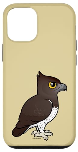 iPhone 15 Cute Cartoon Martial Eagle Birdorable Bird of Prey Raptor Case