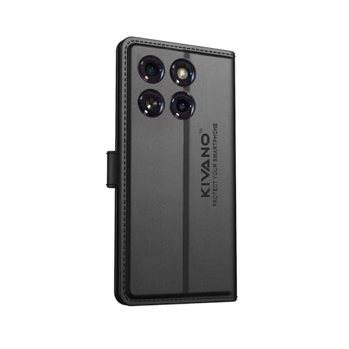 Image of Compatible with Motorola Edge 60 Stylus 5G Flip Cover | Leather Finish | Inside Pockets & Inbuilt Stand | Shockproof Wallet Style Magnetic Closure Back Cover Case