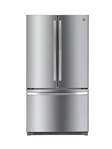 Kenmore 4673029 26.1 cu. ft. Non-Dispense French Door Refrigerator, Black