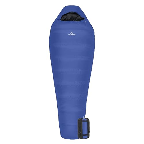 Teton Altos 20 Degree Sleeping Bag for Adults; Lightweight Warm Mummy Sleeping Bag for Camping...