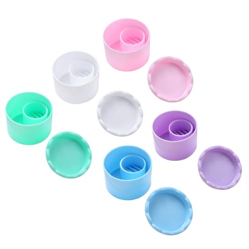 Vaso para lavado de pinceles de uñas con diseño multicapa miniatura 5