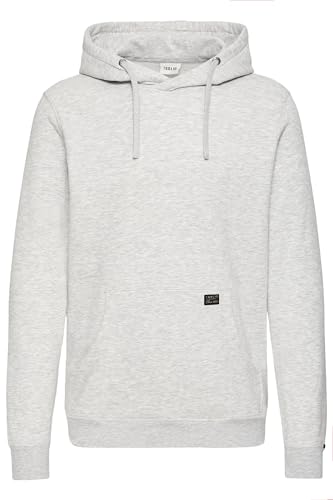 Pull à capuche pour homme !Solid SDAUJUDA en coton coupe droite ajustée