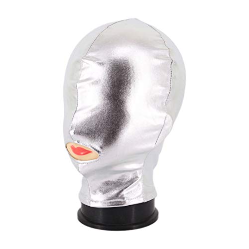 Image of Metallic Cycling Face Neck Mask Hat Ultra Balaclava Hood