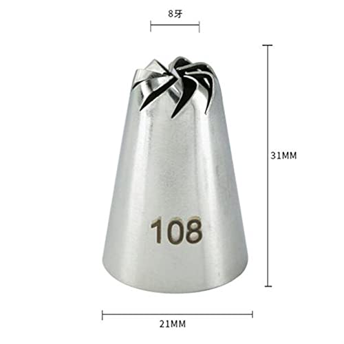Nieuwe Russische Tulip Icing Piping Nozzles Rvs Bloem Mond Crème Gebak Tips Nozzles Tas Cupcake Cake Decorating… - Image 3