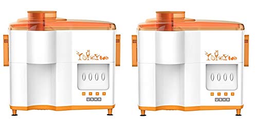 Image of Usha 3442 Popular 450 W Juicer Mixer Grinder(Multicolour, 1 Jar) Pack of 2