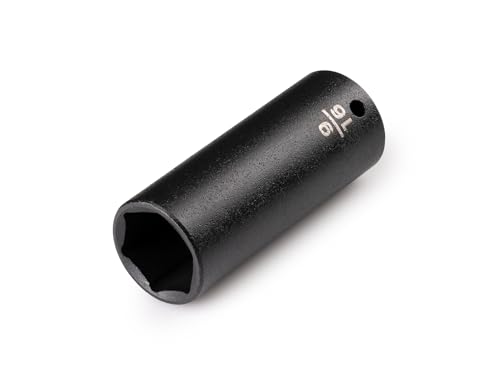 Image of TEKTON 1 /4 Inch Drive x 9 /16 Inch Deep 6-Point Impact Socket | SID03014
