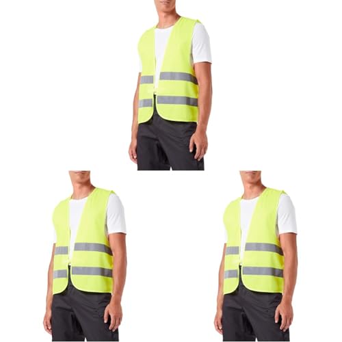 Inconnu Warnweste gelb reflektierend CE EN471 XL Einheitsgröße