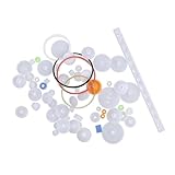 HOMOBABE 60個 入りプラスチックギア 耐久性ギアパーツ 多種類み合わせ ロボット模型 おもちゃ車用機械モデルアクセサリー