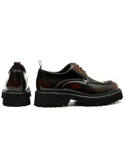 Men's Dress Shoes - Minimalist Derby in Genuine Leather | Sleek Dress Shoes for Business 236753