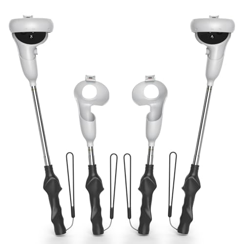 Extensible Long Arms for Gorilla Tag Quest 2 VR Accessories Long Sticks for Oculus Quest 2 Controllers Handle Attachments