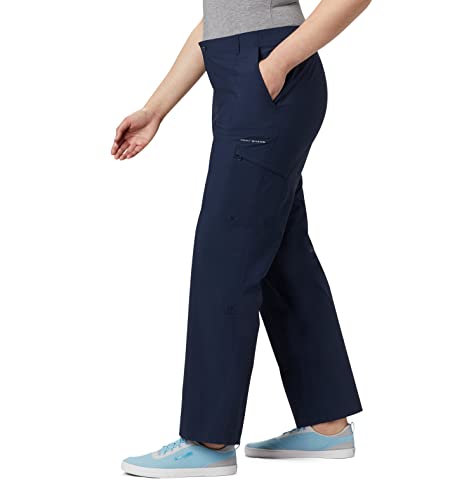 Columbia Women's Aruba Roll Up Pant, Collegiate Navy, 18W #TOP2