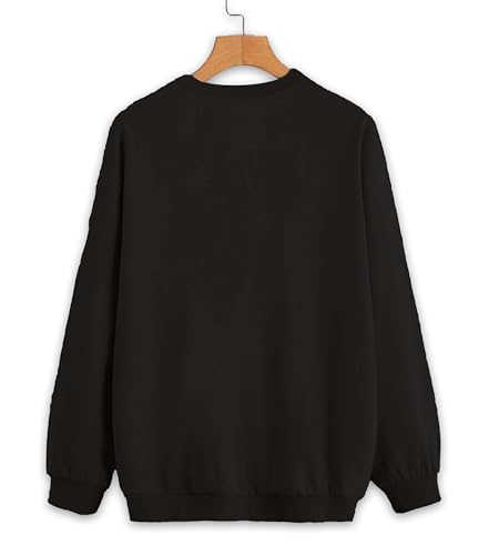 Image of Mack Jonney Solid Round Neck Cotton Fleece Sweatshirt for WOMEN-VMACK639269