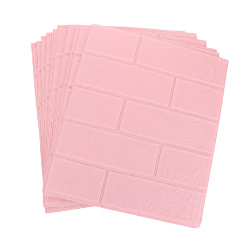 DOITOOL 10 Piezas Etiqueta De La Pared Arte De La Pared Papel Tapiz Para Paredes De Dormitorio Calcomanías De Pared De Ladrillo Mural Techo Decoración Falsa Pinturas De Pared Panel De