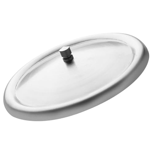 SHINEOFI Tapa para Taza de Acero Inoxidable 12.3 Cm, Cubierta Reutilizable para Bebidas, Protección contra Derrames para Vasos y Tazas, Adecuado para Conservación y Uso Diario en Cocina