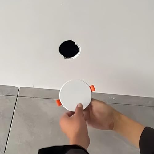 LZMZMQ Botola Ispezione 6/8/10/12/14/16/18/20 Cm Copertura del Pannello di Servizio Impermeabile, Sportello di Accesso Decorativo per Parete Commerciale,(5.5-7cm(2 1/5-2 3/4"))