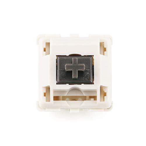 Image of DUROCK Tactile Keyboard Switches, 5 Pins Koala Switch, T1 Cream Housing Heavy Tactile Mechanical Switches Lubed (DUROCK Koala 67g, 70pcs)