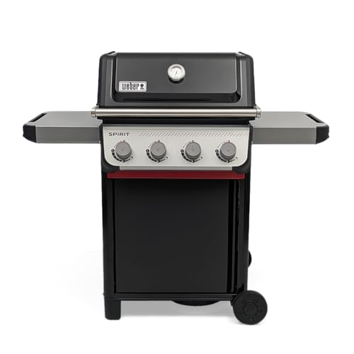 Weber Barbecue à gaz Spirit E-410/4 brûleurs, Roues...
