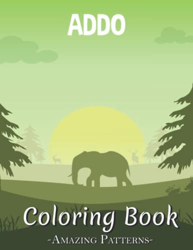 Image of Color Animals Coloring Book: Perfectly Portable Pages, High-Quality, Easy To Take Along Everywhere Gift For Stress Relief Coloring ( Addo Coloring Books )