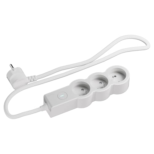 LEGRAND | Rallonge multiprise 3x2P+T avec Interrupteur on/Off, 1.5M, Blanc, 16A