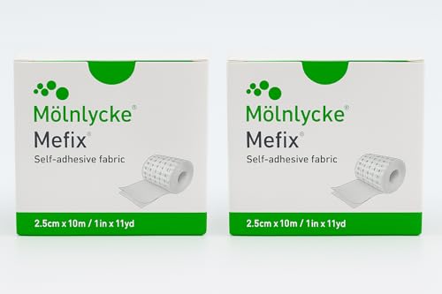 Mefix Dressing Retention Tape 2.5cm x 10m (Pack of 2)